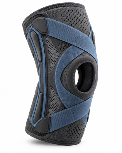 Open-Patella Knee Brace