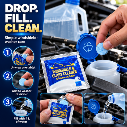 Car Windshield Washer Fluid Concentrate Tablets. Windshield Wiper Fluid 🚗💧
