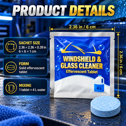 Car Windshield Washer Fluid Concentrate Tablets. Windshield Wiper Fluid 🚗💧